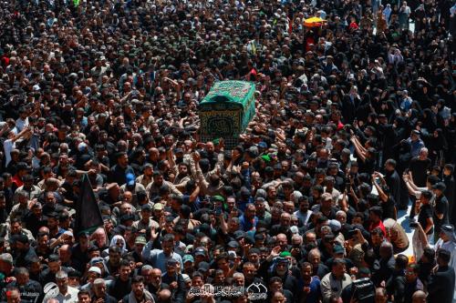 بالفيديو.. تشييع النعش الرمزي للإمام محمد الجواد عليه السلام في الكاظمية المقدسة