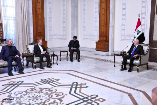 رئيس الجمهورية يبحث مع وزير الخارجية الإيراني تطورات المنطقة واتفاق وقف الحرب