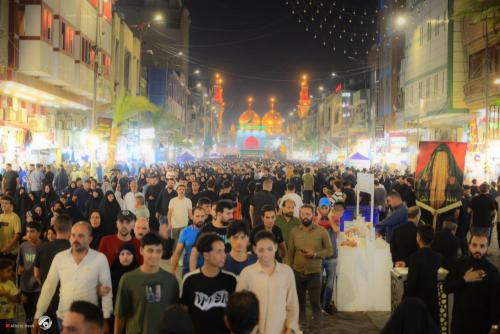 إعلان عدد الزائرين في الكاظمية المقدسة بذكرى شهادة الإمام الجواد {ع}