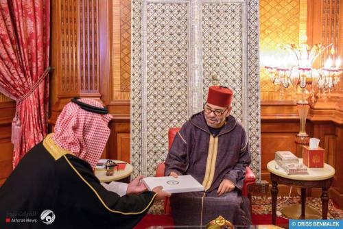ملك المغرب يتسلم رسالة خطية من ملك السعودية