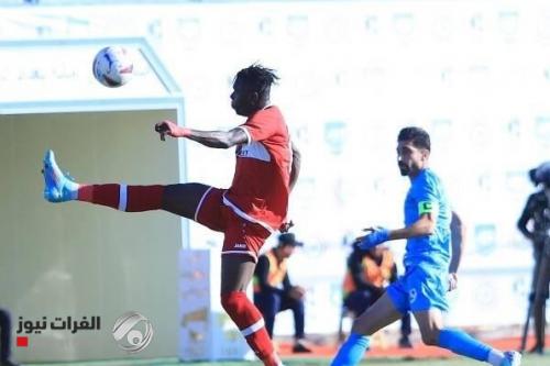 بالصور.. الحدود يقفز لوصافة الدوري العراقي