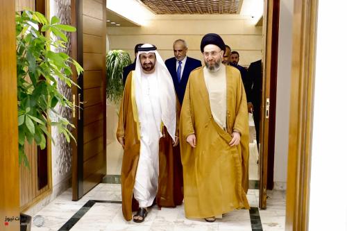 السيد الحكيم لرئيس البرلمان العربي: أهمية قمة بغداد أن تكون متسقة مع التحديات التي يعيشها واقعنا