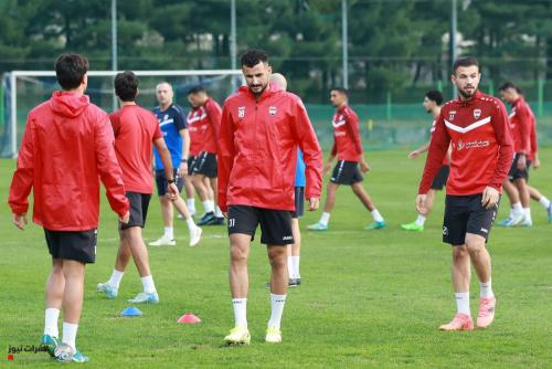 بالصور.. المنتخب الوطني يكثف تدريباته قبل مواجهة كوريا الجنوبية