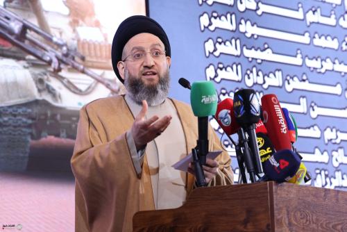 السيد الحكيم يطالب بتحسين الرواتب التقاعدية لمنتسبي الداخلية