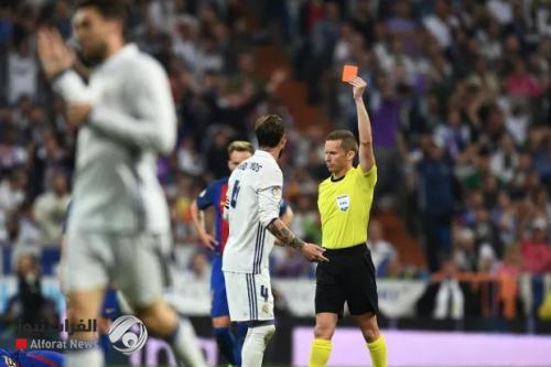 عاشق بطاقات الطرد.. اعلان حكم الكلاسيكو الاسباني
