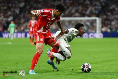 بايرن ميونيخ يضرب ريال مدريد ويضع قدماً في نصف نهائي دوري الأبطال