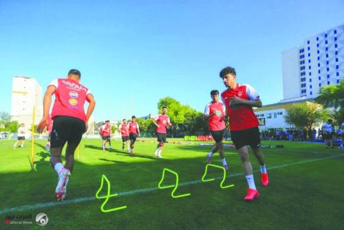 المنتخب الوطني يعاود تدريباته لنهائي الملحق العالمي