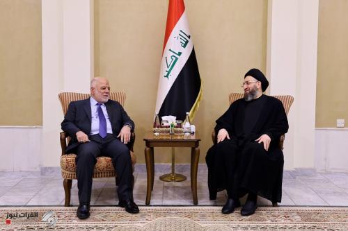السيد الحكيم يبحث مع العبادي الأمن الانتخابي ويشدد على "التنافس الشريف" بعيداً عن التسقيط
