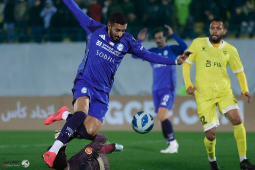 دهوك يتعادل مع النصر الإماراتي في ابطال الخليج