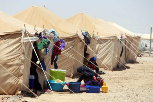 الهجرة تعلن عن تقليص كبير بعدد المخيمات والنازحين