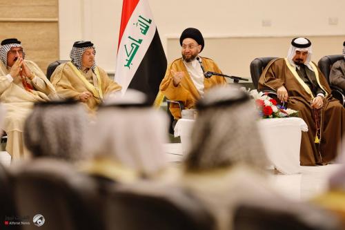 السيد الحكيم يدعو لحسم رئاسة مجلس النواب: استقرار العراق يتحقق باستقرار ساحاته المتعددة