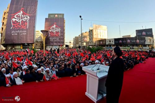 في تحذير شديد اللهجة.. السيد الحكيم: لن نسمح بعودة العراق للتناحر السیاسي أو التھاون في سیادة الأرض والمياه {موسع}