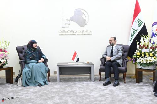 أبو رغيف يبحث مع الغراوي تعزيز الحضور الرقمي للعراق في الفضاء الدولي