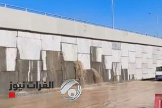 وزارة الإعمار توضح أسباب نضوح المياه من مجسر الزعفرانية