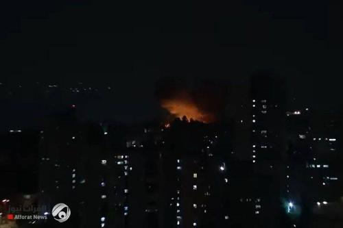 بالفيديو.. لحظة سقوط الصواريخ الايرانية في حيفا