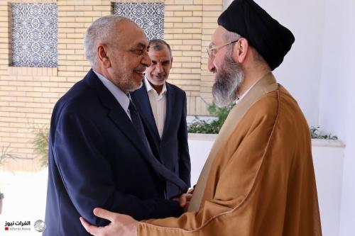 السيد الحكيم والمشهداني يؤكدان أهمية الانتخابات المقبلة وضرورة تشريع القوانين الأساسية