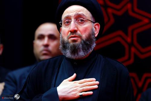 بالصور.. السيد الحكيم في مجلس عاشوراء: نستذكر الملحمة الحسينية ورسالة الإصلاح والكرامة