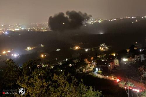 عدوان صهيوني على محيط وادي برغز ومنطقة بصليا جنوبي لبنان