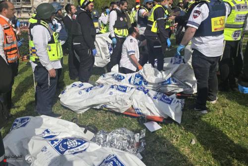 الاعلام الصهيوني: ارتفاع عدد القتلى في بيت شيمش الى 8 قتلى و27 جريحا