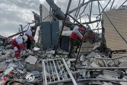 الهلال الأحمر الإيراني: تضرر 9669 مبنى مدني في الهجمات الجوية الأخيرة على إيران