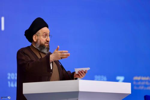 رئيس مجلس بغداد يهنئ السيد الحكيم: تبقى محطة أمان ومصدر للتوافق السياسي