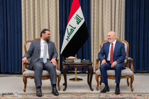 ئاميدي يلتقي الحلبوسي.. تسريع تشكيل الحكومة ودعم المكلف أبرز الملفات