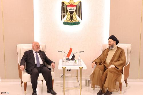 السيد الحكيم والعبادي يؤكدان ضرورة إكمال الكابينة الوزارية بشخصيات كفوءة