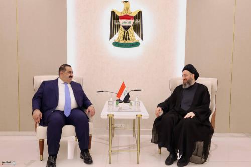 السيد الحكيم والسامرائي يؤكدان على ضرورة تمكين الحكومة من أداء مهامها الدستورية