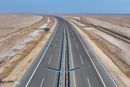 بالصور.. افتتاح أول مقطع من طريق التنمية في البصرة