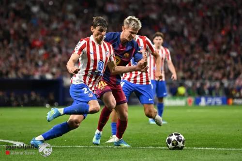 أبطال أوروبا.. أتلتيكو يقصي برشلونة وباريس يطيح بليفربول