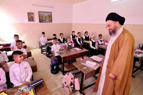 مع بدء العام الدراسي الجديد.. السيد الحكيم للطلبة: أنتم جيلُ المستقبل ولا مجالَ لتطوّر البلاد إلّا من خلالكم