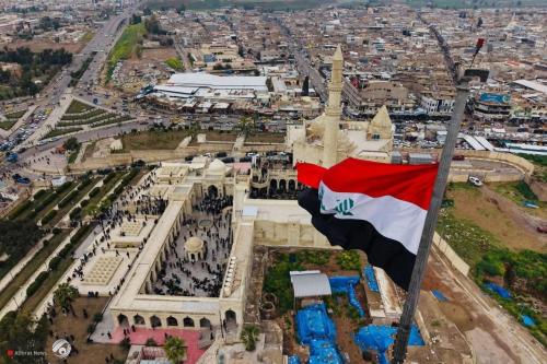 بالصور.. اعادة افتتاح جامع النبي يونس {ع} بعد 12 عاماً من تفجيره