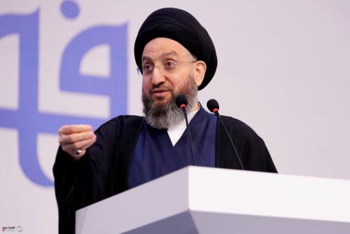 السيد الحكيم: سنعمل بكل الوسائل المتاحة لانهاء الانسداد السياسي وضرورة استلهام مبادئ المرجعية في بناء الدولة {موسع}