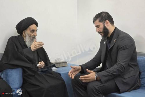 الإمام السيستاني يستقبل الطبيب العراقي أبو رغيف ويشكره على جهوده في غزة