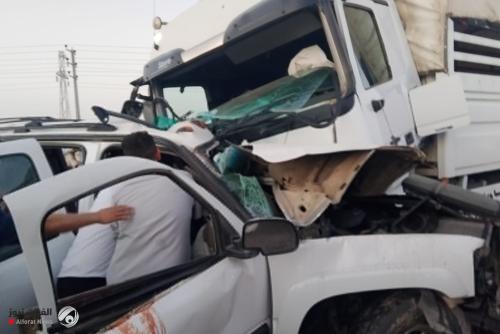مرور الديوانية: حوادث السير تتصاعد بسبب الطرق وخطة لتأهيل 42 حيّاً قيد التنفيذ
