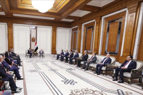 رئيس الجمهورية لوفد مجلس النواب الأردني: ضرورة إنهاء الصراعات والتوترات على الصعيدين الإقليمي والدولي