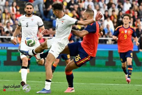 العراق وإسبانيا يتعادلان ودياً