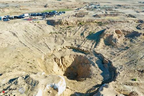 بالصور.. فتح أكبر مقبرة جماعية بتاريخ البشرية جنوب الموصل