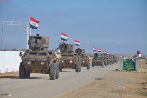 الحشد الشعبي يعزز انتشاره بمنطقة حدودية حساسة مع سوريا