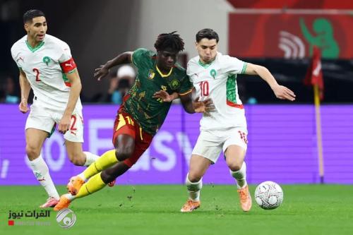 المغرب يقصي الكاميرون ويتأهل الى نصف نهائي أمم إفريقيا