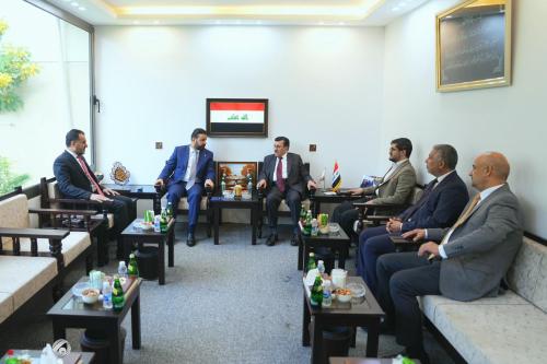 الزيدي والفائز يبحثان خطوات تشكيل الحكومة الجديدة