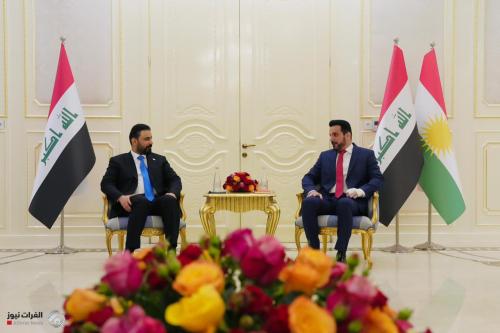 الزيدي وشاسوار عبد الواحد يشددان على وحدة الصف وتسريع تشكيل الحكومة الجديدة