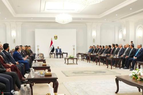 الزيدي يشدد على اهمية دور الإعلام وصناع الرأي في توضيح الرؤى والحقائق