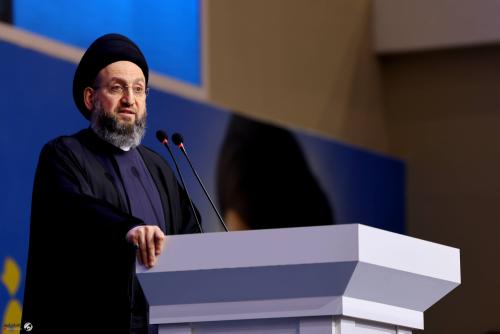 السيد الحكيم يدين هجوم حمص ويطالب بحماية جميع المكونات السورية