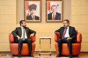 وزير التعليّم العاليّ يصل إلى أنقرة في زيارة رسميَّة
