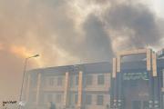 بالصور والفيديو.. حريق كبير يلتهم حدائق جامعة الموصل