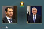 رشيد والأسد يبحثان هاتفياً تعزيز العلاقات الثنائية والتطورات الإقليمية