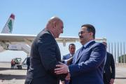 الرئيس اللبناني يصل الى بغداد