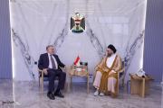 السيد الحكيم: المنطقة تمر بمخاضات عسيرة ومتفائلون بنتائج الحوارات الإيرانية-الأميركية