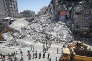 ارتفاع جديد في اعداد الشهداء والمصابين بغزة